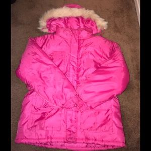 Pink Puffy Jacket